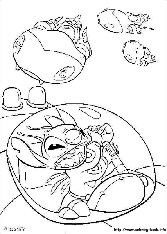 Lilo and Stitch coloring picture